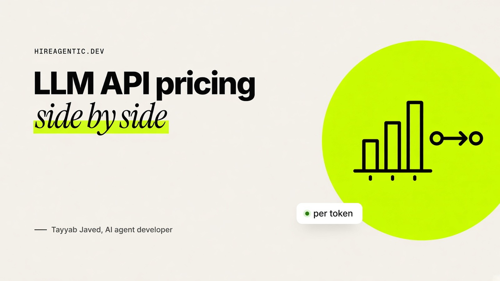 LLM API Pricing Comparison: Claude, Gemini, Grok, and OpenAI